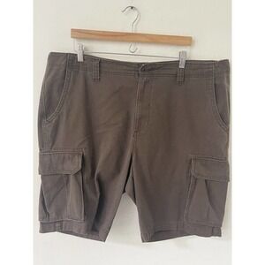 Old Navy Shorts Men 40 Brown Khaki Broken In Cargo Short Gorpcore Apparel Hiking